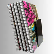 Par de Bibliocanto Cristal ou Preto Suporte Apoio Livro Aparador Lateral Para Estante Organizador