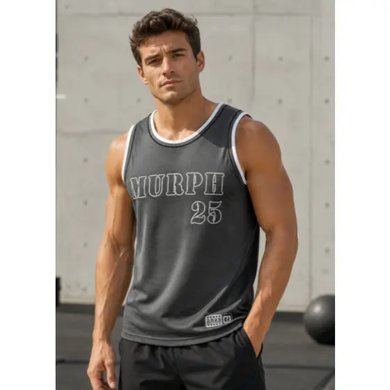 Camiseta Regata Murph Crossfit Treino Box Academia Cinza