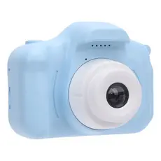 Câmera Digital Fotográfica Infantil USB Azul