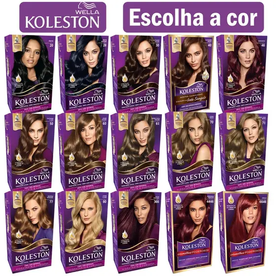 Tintura Koleston – Escolha a Sua Cor