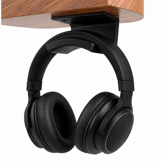 Suporte para Fone de Ouvido de Mesa Universal com Parafusos Ou Fita Dupla Face