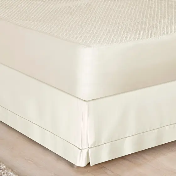 Saia Para Cama Box Queen 01 Peça Várias Cores Acabamento Ponto Palito 200 Fios