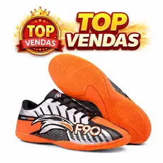 Chuteira Futsal Sport Ferom Costurada Unissex Leve Confortável Antiderrapante Top Vendas