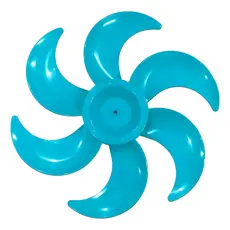 Hélice P/ Ventilador Britânia Bvt45, Bvt410, B400 Original Azul-turquesa