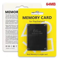 Cartão de Memória 64MB para PlayStation 2 PS2 – Compatível com Todos os Jogos