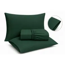 Lencol Micropercal 400 Fios Jogo De Cama Casal, Queen, King 03 Peças Barato Solteiro e Berço 2Pçs