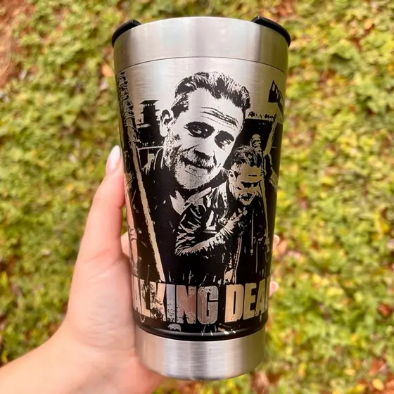 Copo Térmico THE WALKING DEAD 473ml – Personalizado em Gravação 360° a Laser