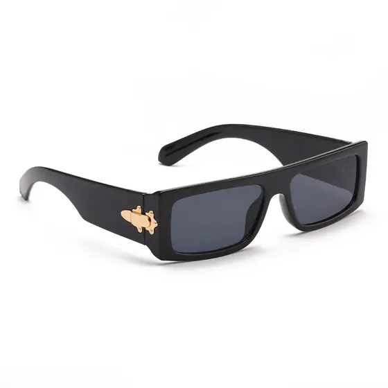 Óculos de Sol Retro Unissex Retangular Hype Moda