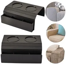 Esteira Suporte Porta Copos Braço Sofa Kit 2 UND Envio Rápido