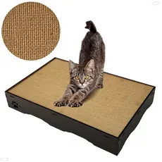 Arranhador de Sisal para Gatos Plataforma de Chão Envio Rápido
