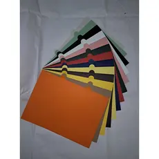 25un Pasta com orelha para grampear documentos, proposta, contrato, orçamentos papel A4