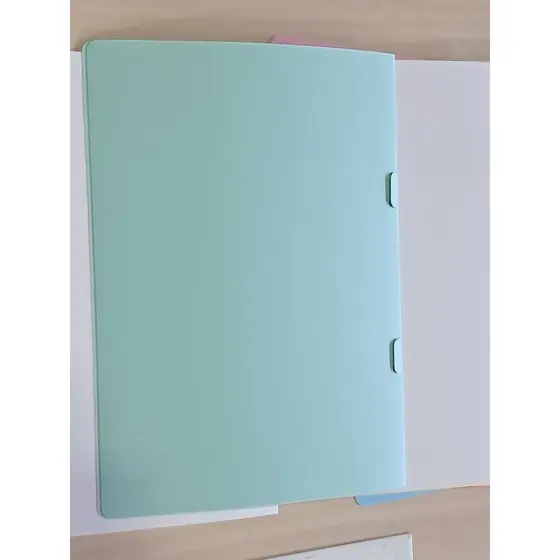 10un Pasta c/ orelha. Grampear proposta, documento, trabalho, contrato, orçamento papel de qualidade