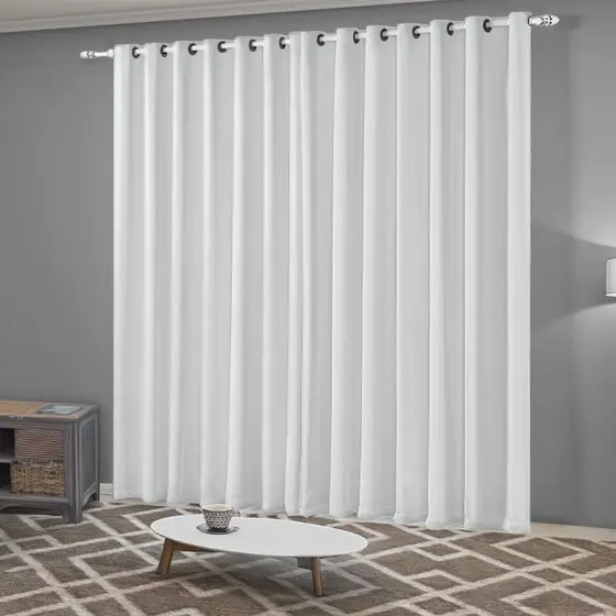 Cortina Oxford 3,00 x 2,50 Para Sala Quarto Cozinha Escritório