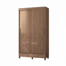 Guarda Roupa Solteiro com Pés 2 Portas de Correr Jequitiba New Opção