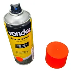 Tinta Spray Laranja 350 Ml Vonder Pintura Uso Geral..