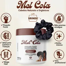 Mel Cola Trihair Cachos Naturais e Orgânicos Modelador 500g