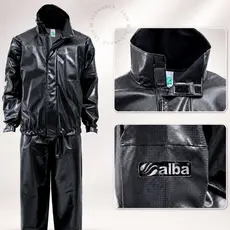 Capa de Chuva Unissex Alba Daytona Motoqueiro Motoboy Conjunto Impermeável PVC Flexível Jaqueta