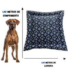 Caminha Para Cães e Gatos Gigante 1,4M x 1,00M Cama Pet Com Zíper Cama Para Cachorro