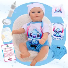 Bebê Reborn Boneco Menino Gordinho Realista Corpo Em Silicone Pode Dar Banho
