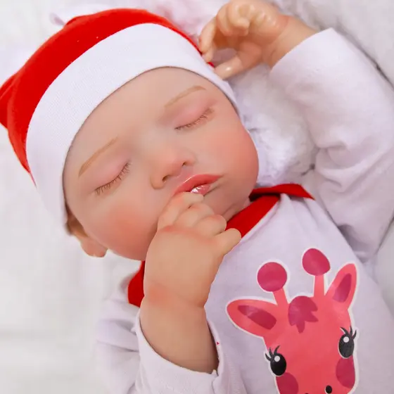 Bebê Boneca Reborn Rosali Siliconada Realista Pode dar Banho Chupeta