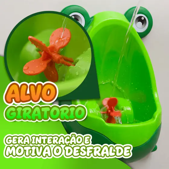 Mictorio Sapinho Infantil Troninho Penico Menino