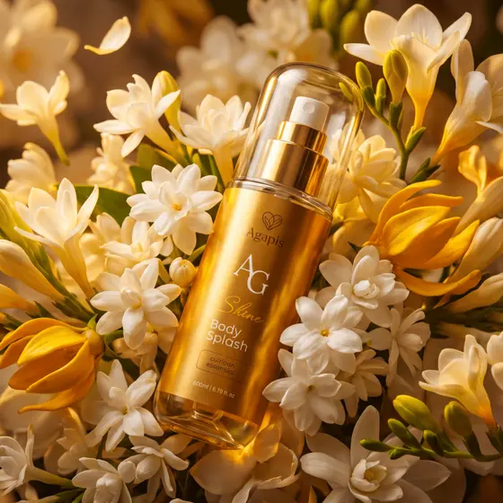 Body Splash Shine Agapis Beauty 200ml Fragrância Sedutora Desodorante Corporal Colônia
