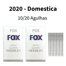 10/20 Agulhas Maquina Costura Doméstica 2020 Nº9/11/12/13/14/16/18/21