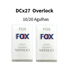 10/20 Agulhas DCx27 Overlock Interlock Maquina Costura Industrial