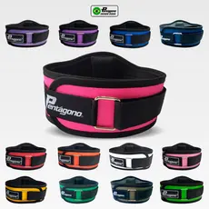Cinturão de Musculação NEW SPORT  Tamanho Único Ajustável Serve circunferências de 64 a 105 cm  c/ Apoio da Lombar