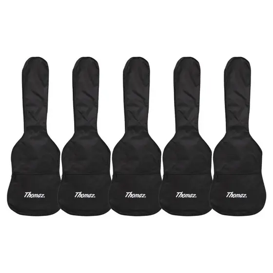 Kit 5 Capas para Guitarra Elétrica Preta Thomaz
