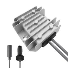 Conversor 2 Metros Para Starlink Mini De Carro Com Conversor Step Up 12V/30v De Alimentação