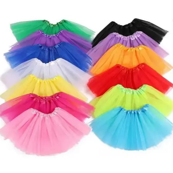 Fantasia Saia Tule COM e SEM LEDs P/festa Carnaval Bailarina e Fantasia - Diversos Modelos