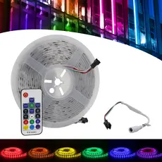 Fita Led Digital Endereçavel 2811 Ip67 300 Led 5 Metros Luz Rgb