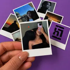 Mini Foto Polaroids Cabe na Capinha do celular - Alta qualidade - ENVIO IMEDIATO