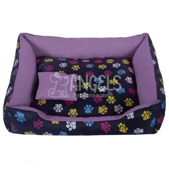 caminha pet shop dog cama para cachorro gato 60cm por 50cm lavavel impermeavel com 5 ziper