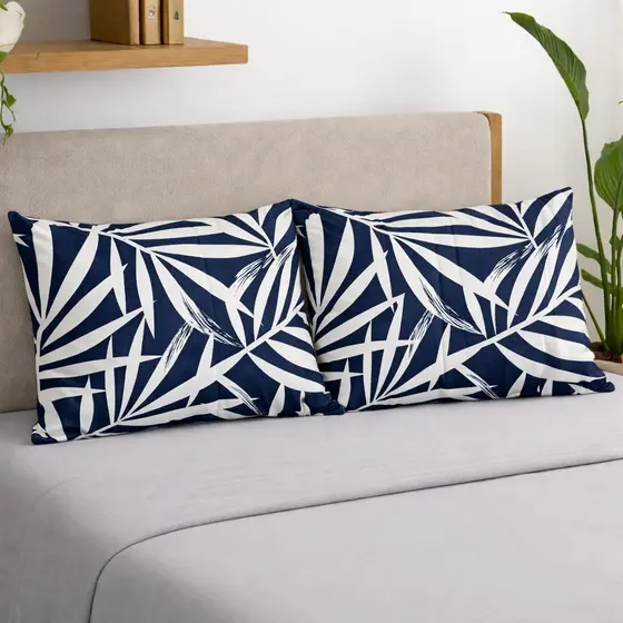 KIT 4 FRONHAS 70CM X 50 CM ZÍPER LUXO PERCAL ALGODAO 180 FIOS DECORACAO   DE CAMA QUARTO TRAVESSEIRO