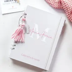 Caderneta de Vacinação de Bebê Personalizada com Nome na Capa