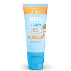 Protetor Solar Infantil Isdin Pediatrics Gel Cream Wet Skin FPS 50 250g