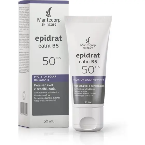 Protetor Solar Facial Hidratante Epidrat Calm B5 Fps 50 (50ml)