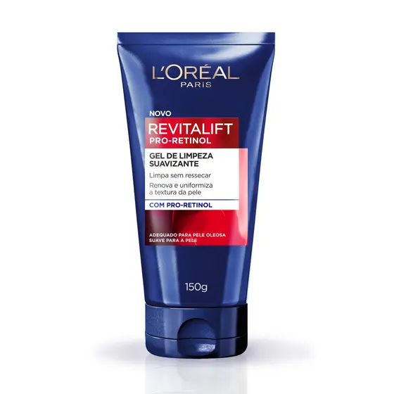 Gel de Limpeza Facial L'Oréal Paris Revitalift com Retinol 150g