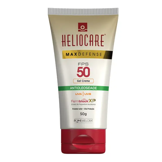 Protetor Solar Facial Heliocare Max Defense Antioleosidade Fps 50 50g
