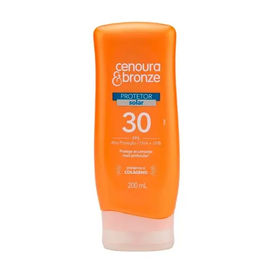Protetor Solar Cenoura & Bronze FPS 30 200ml