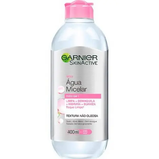 Água Micelar Garnier SkinActive Tudo em 1 400ml