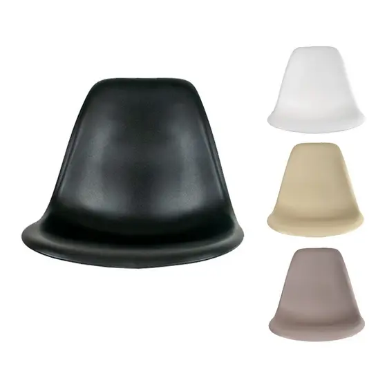 Assento para Cadeira Charles Eames Eiffel em Polipropileno Colorido - Seat&co