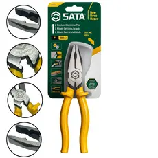 Alicate Sata Belzer Eletricista Profissional C/ Prensa Terminal Cabo Isolado 8'' 1000v