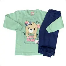 Conjunto de Moletom Menina Cleomara Sem Capuz 1 Ao 8