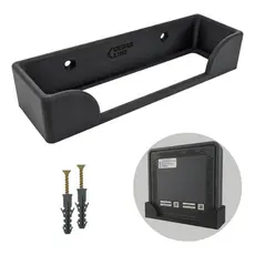 Suporte Parede Modem Fibra Roteador Wi-Fi Organizador Com Fita Dupla Face ouParafusos