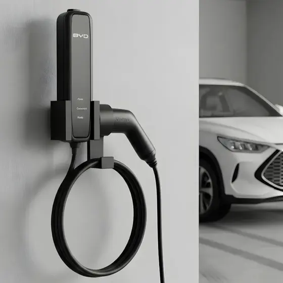 Suporte De Parede Carro Elétrico Carregador Compatível Byd Song Plus Pro Mini Dolphin Yuan Seal