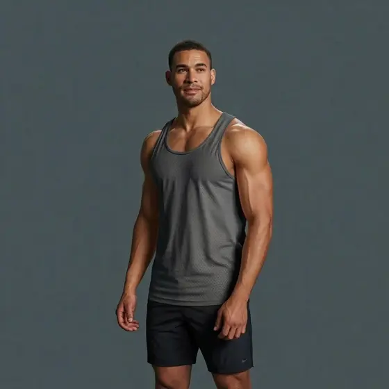 Regata Dry Fit Furadinha Academia Treino Masculina - 1 PEÇA