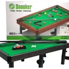 Brinquedo Mesa Sinuca Bilhar Snooker Tacos Diversão Familiar Habilidades Estratégicas